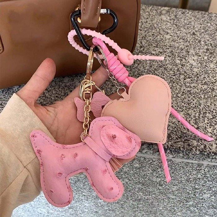 Heart & Puppy Bag Charm|ハート&パピー バッグチャーム