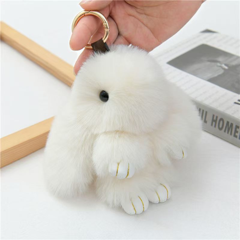 Fluffy Bunny Bag Charm|ふわふわバニー バッグチャーム