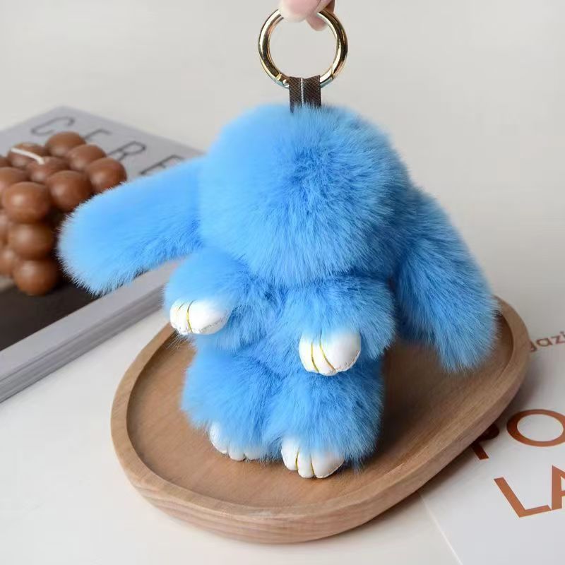 Fluffy Bunny Bag Charm|ふわふわバニー バッグチャーム