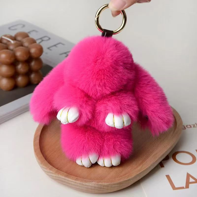 Fluffy Bunny Bag Charm｜ふわふわバニー バッグチャーム