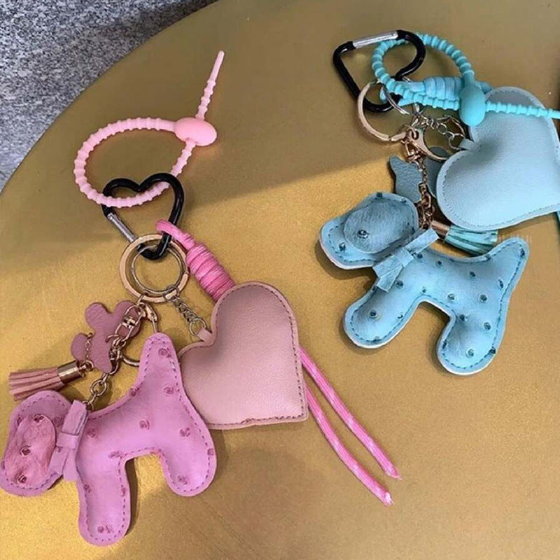 Heart & Puppy Bag Charm｜ハート＆パピー バッグチャーム