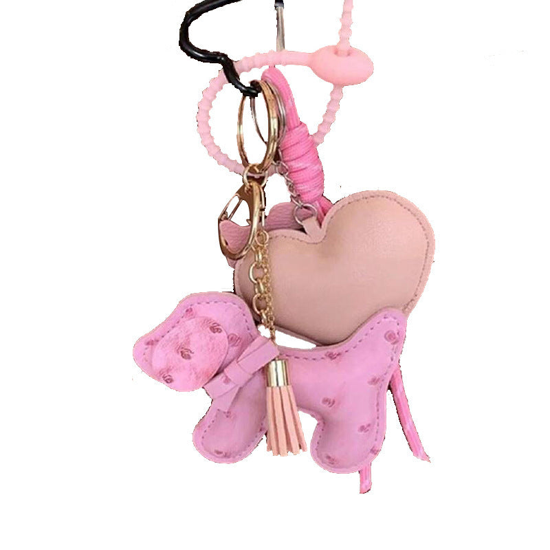 Heart & Puppy Bag Charm｜ハート＆パピー バッグチャーム