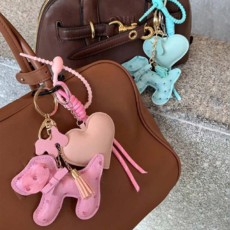 Heart & Puppy Bag Charm｜ハート＆パピー バッグチャーム