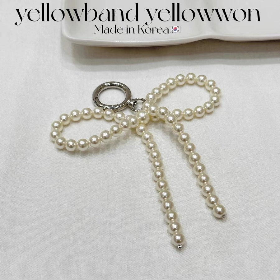 Pearl Ribbon Bag Charm｜パールリボン バッグチャーム
